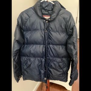 Men's Navy Puffer Jacket